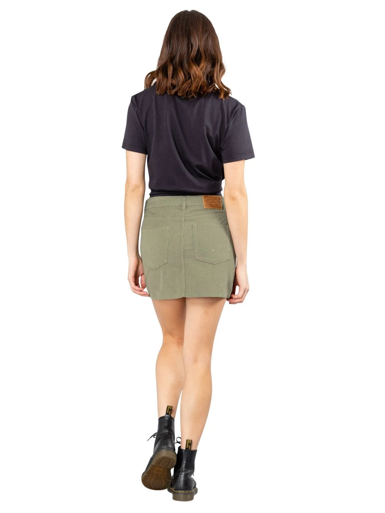 Mazey Lab Skirt - Faded Olive